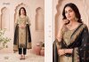Vasudha By Glossy Simar Twill Organza Jacquard Dress Materials